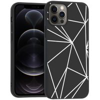 imoshion Design Hülle für das iPhone 12 (Pro) - Graphic Cube Black