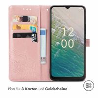 imoshion Mandala Klapphülle für das Nokia C32 - Rose Gold