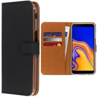 Luxus TPU Klapphülle Schwarz für Samsung Galaxy J6 Plus