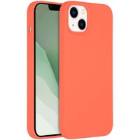 Accezz Liquid Silikoncase mit MagSafe für das iPhone 14 Plus - Nektarine