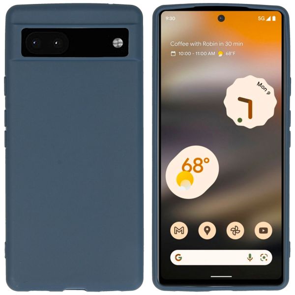 imoshion Color TPU Hülle für das Google Pixel 6a - Dunkelblau