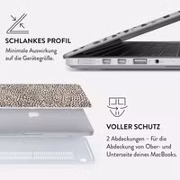 Burga Hardshell Hülle Apple MacBook Pro 14 Zoll (2021 / 2023 M3 chip / 2024 M4 chip / 2025 M5 chip) - Almond Latte