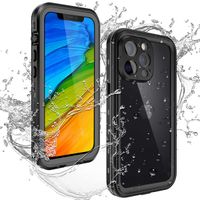 Redpepper Dot Plus Waterproof Case für das Apple iPhone 13 Pro - Schwarz