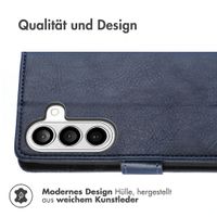 imoshion Luxuriöse Klapphülle Samsung Galaxy A27 (5G) - Dunkelblau