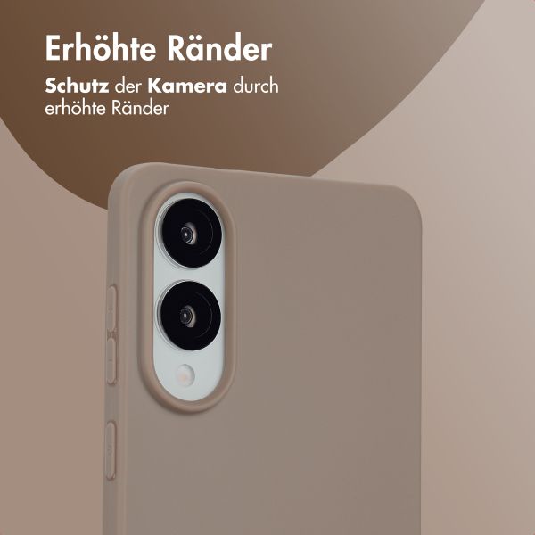 imoshion TPU Color Cover Samsung Galaxy S25 Edge - Braun