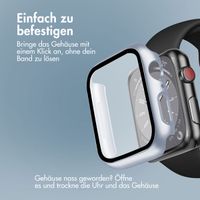 imoshion Full Cover Hard Case Apple Watch 7 / 8 / 9 - 41 mm - Silber