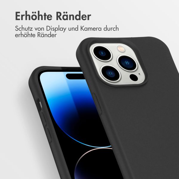 imoshion Color Backcover mit abtrennbarem Band für das iPhone 14 Pro - Schwarz