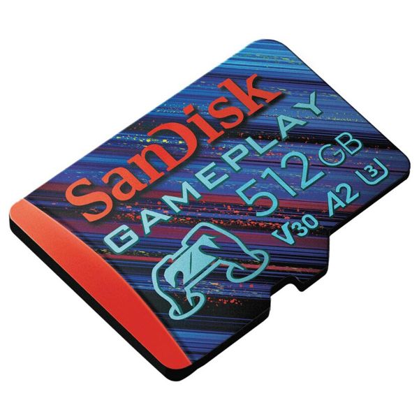 SanDisk microSD Gameplay - 512GB - UHS-I/U3/Full HD/4K UHD