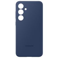 Samsung Original Silikon Cover Samsung Galaxy S24 FE - Blau
