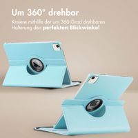 imoshion 360° drehbare Klapphülle iPad Air 13 Zoll (2024) M2 - Hellblau