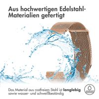 imoshion Magnetisches Milanaise Armband -   Universelle 22 mm Anschluss - Größe S - Rosé gold