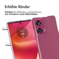 Accezz Clear TPU Backcover Motorola Edge 50 Fusion - Transparent