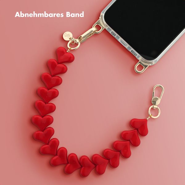 Selencia Lova Herz-Handgelenkbande - Red