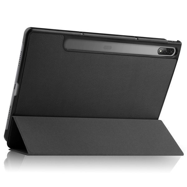 imoshion Trifold Klapphülle für das Lenovo Tab P12 Pro - Schwarz