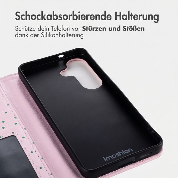 imoshion Design Klapphülle Samsung Galaxy S26 - Happy Dots
