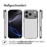 Accezz Clear TPU Backcover Apple iPhone 17 Pro - Transparent