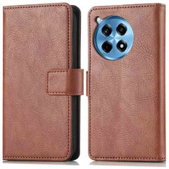 imoshion Luxuriöse Klapphülle OnePlus 12R - Braun