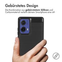 imoshion Brushed Back Cover Motorola Moto G85 - Schwarz
