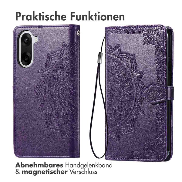 imoshion Mandala Klapphülle OnePlus Nord CE5 - Violett