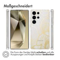 imoshion Design Hülle für das Samsung Galaxy S25 Ultra - Golden Leaves