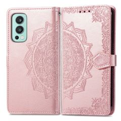 imoshion Mandala Klapphülle für das OnePlus Nord 2 - Rose Gold