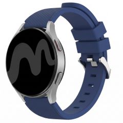 imoshion Flexibles Silikonarmband -   Universelle 22 mm Anschluss - Dunkelblau
