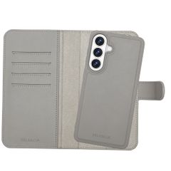 Selencia Olyn Abnehmbare Bookcase mit MagSafe Samsung Galaxy S26 Plus - Grau