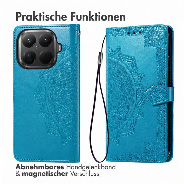 imoshion Mandala Klapphülle Xiaomi 17T - Türkis