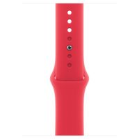 Apple Sport Band für die Apple Watch Series 1 bis 10 / SE / Ultra (2) (44/45/46/49 mm) - Größe S/M - Red