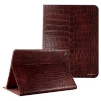 Selencia Croco Klaphülle Samsung Galaxy Tab A11 Plus / A9 Plus - Burgundy