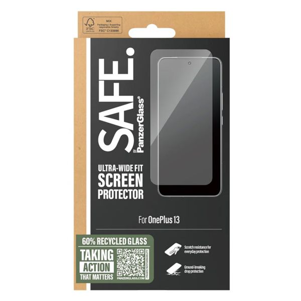 SAFE by PanzerGlass Ultra-Wide Fit Displayschutz OnePlus 13