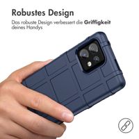 imoshion Rugged Shield Backcover Motorola Edge 40 Pro - Dunkelblau