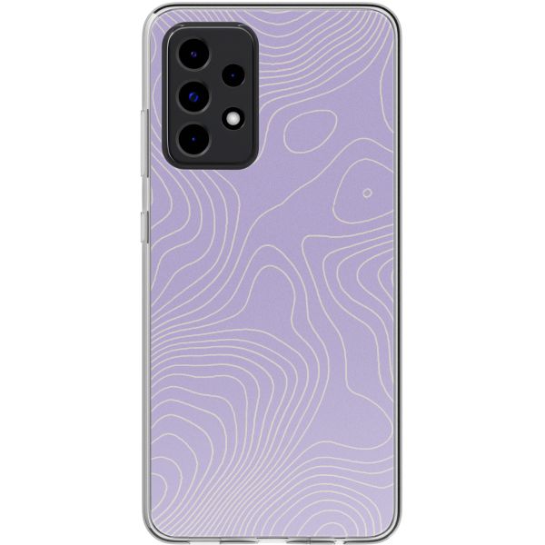 imoshion Design Hülle Samsung Galaxy A52(s) (5G/4G) - Topo Lilac