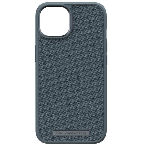 Njorð Collections Fabric Case für das iPhone 14 - Dark Grey