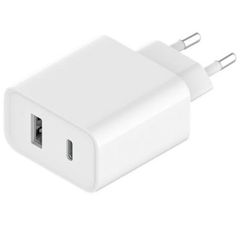 Xiaomi Originale Netzteil - Ladegerät - USB-C & USB-A Anschluss - 33 Watt - Weiß