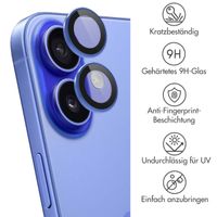 imoshion 2er-Pack Objektivschutz für Kamera für das iPhone 16 / 16 Plus - Ultramarine