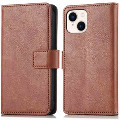 imoshion Luxuriöse Klapphülle für das Apple iPhone 15 Plus - Braun