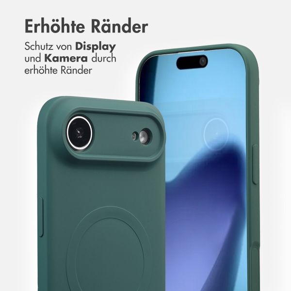 imoshion Color Back Cover mit MagSafe Apple iPhone Air - Dunkelgrün
