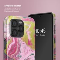 Selencia Vivid Rückabdeckung mit MagSafe Apple iPhone 15 Pro - Marble Pink