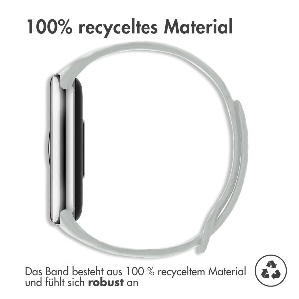 imoshion Silikon Sportarmband für Xiaomi Smart Band 8 / 9 - Grau