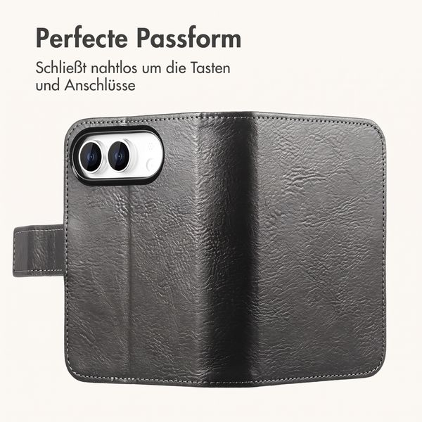 imoshion Luxuriöse Klapphülle Apple iPhone Duo - Schwarz