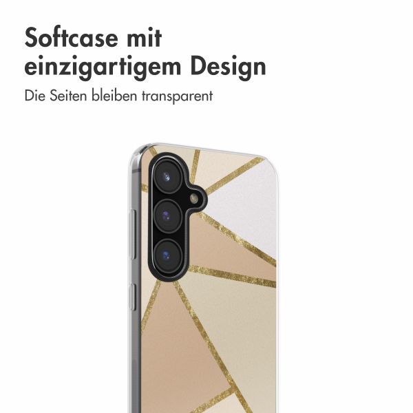 imoshion  Design Hülle für das Samsung Galaxy S24 FE - Graphic Beige