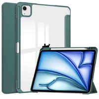 imoshion Trifold Hardcase Klapphülle für das iPad Air 13 Zoll (2025) M3 / (2024) M2 - Grün