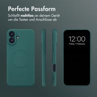 imoshion Color Back Cover mit MagSafe Apple iPhone 16 Plus - Dunkelgrün