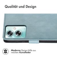 imoshion Luxuriöse Klapphülle OnePlus Nord N30 SE - Hellblau