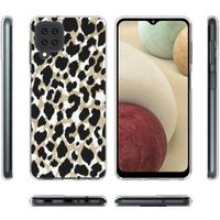 imoshion Design Hülle für das Samsung Galaxy A12 - Leopard / Schwarz