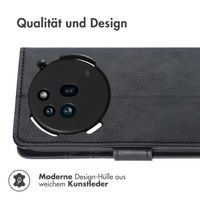 imoshion Luxuriöse Klapphülle Nothing Phone (3a) Pro - Schwarz