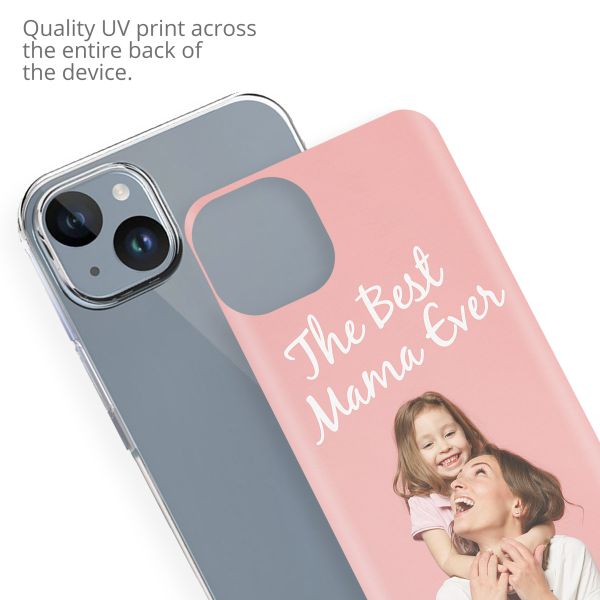 Gestalte deine eigene Clear Case für das Apple iPhone 15 Plus - Transparent