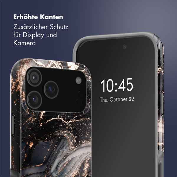 Selencia Vivid Rückabdeckung mit MagSafe Apple iPhone 17 Pro Max - Chic Marble Black