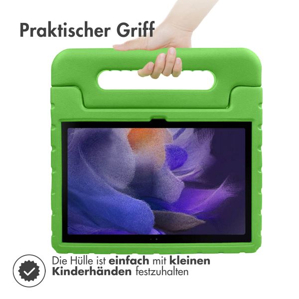 imoshion Hülle mit Handgriff kindersicher Samsung Galaxy Tab (2021) - Grün